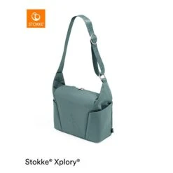 Stokke® Xplory® X Wickeltasche Cool Teal -Kinder Geschäft xp x changbag coolteal 221025 028 carry rt