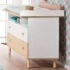 Paidi Ylvie Wickelkommode 2 Schubkästen Birke/Weiß Mit Wickelkaufsatz - Schmale Ausführung -Kinder Geschäft ylvie kommode 1155614 5
