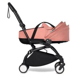 BABYZEN™ YOYO Babywanne Ginger -Kinder Geschäft yoyo 2 bassinet canopy down profile black frame ginger web