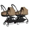 BABYZEN™ YOYO² Zwillingskinderwagen Toffee Gestell Black 1 BABYZEN™ YOYO² Zwillingskinderwagen Toffee Gestell Black -Kinder Geschäft yoyo connect yoyo 2 3 4 twin bassinet black frame toffee web