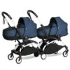 BABYZEN™ YOYO² Zwillingskinderwagen Navy Blue Gestell White 1 BABYZEN™ YOYO² Zwillingskinderwagen Navy Blue Gestell White -Kinder Geschäft yoyo connect yoyo 2 3 4 twin bassinet white frame air france web