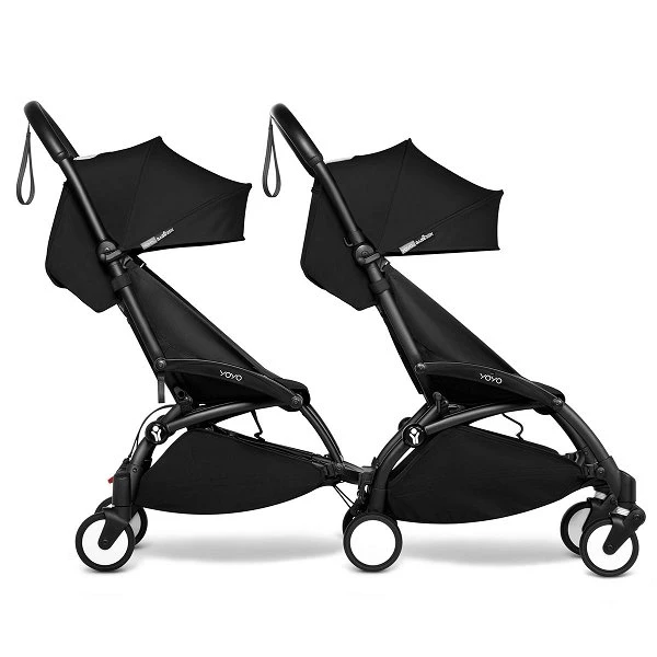 BABYZEN™ YOYO² Doppelbuggy Black Gestell Black 4 BABYZEN™ YOYO² Doppelbuggy Black Gestell Black – Bild 2