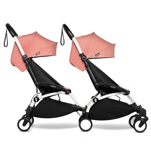 BABYZEN™ YOYO² Doppelbuggy Ginger Gestell White 4 BABYZEN™ YOYO² Doppelbuggy Ginger Gestell White – Bild 2